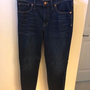 Madewell 9 inch high rise skinny